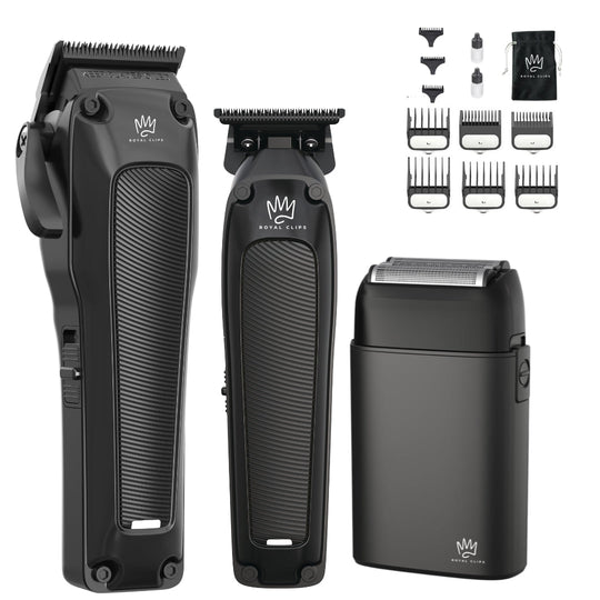 Fade Kit 2.0 (Pre - order: Ships By June 9th) - Royal Clips Hair Clippers, Barber Tools, Shaver, Gifts for men, hair trimmer, beard kit, beard shaver