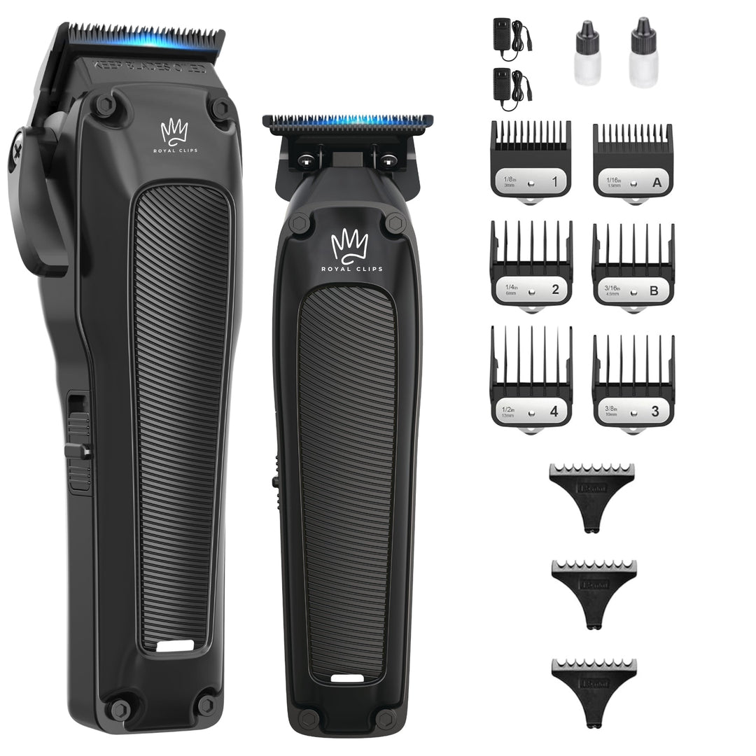 Fade Kit 2.0 - Royal Clips Hair Clippers, Barber Tools, Shaver, Gifts for men, hair trimmer, beard kit, beard shaver