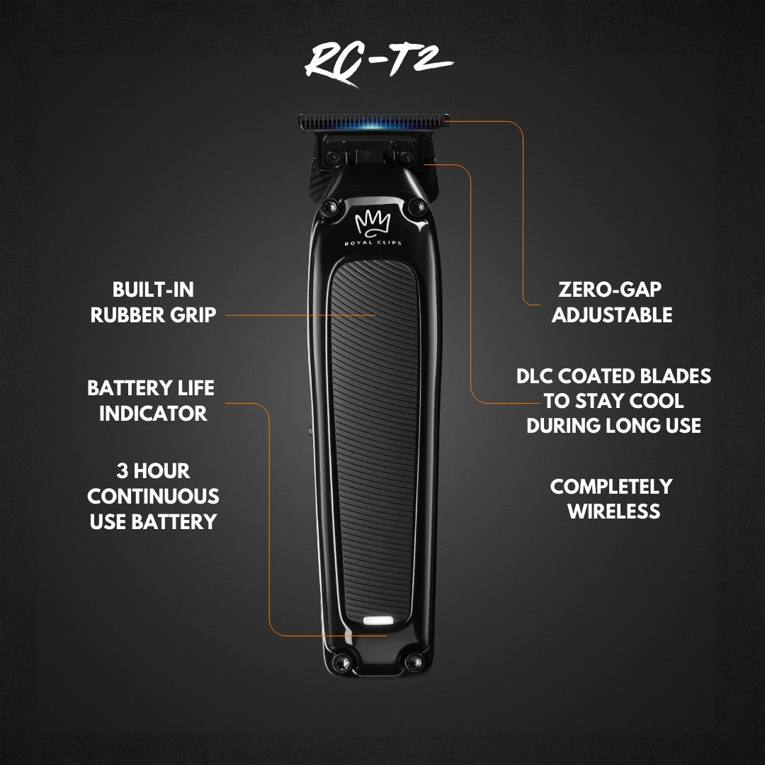 Fade Kit 2.0 - Royal Clips Hair Clippers, Barber Tools, Shaver, Gifts for men, hair trimmer, beard kit, beard shaver