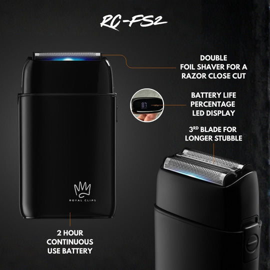 Fade Kit 2.0 - Royal Clips Hair Clippers, Barber Tools, Shaver, Gifts for men, hair trimmer, beard kit, beard shaver