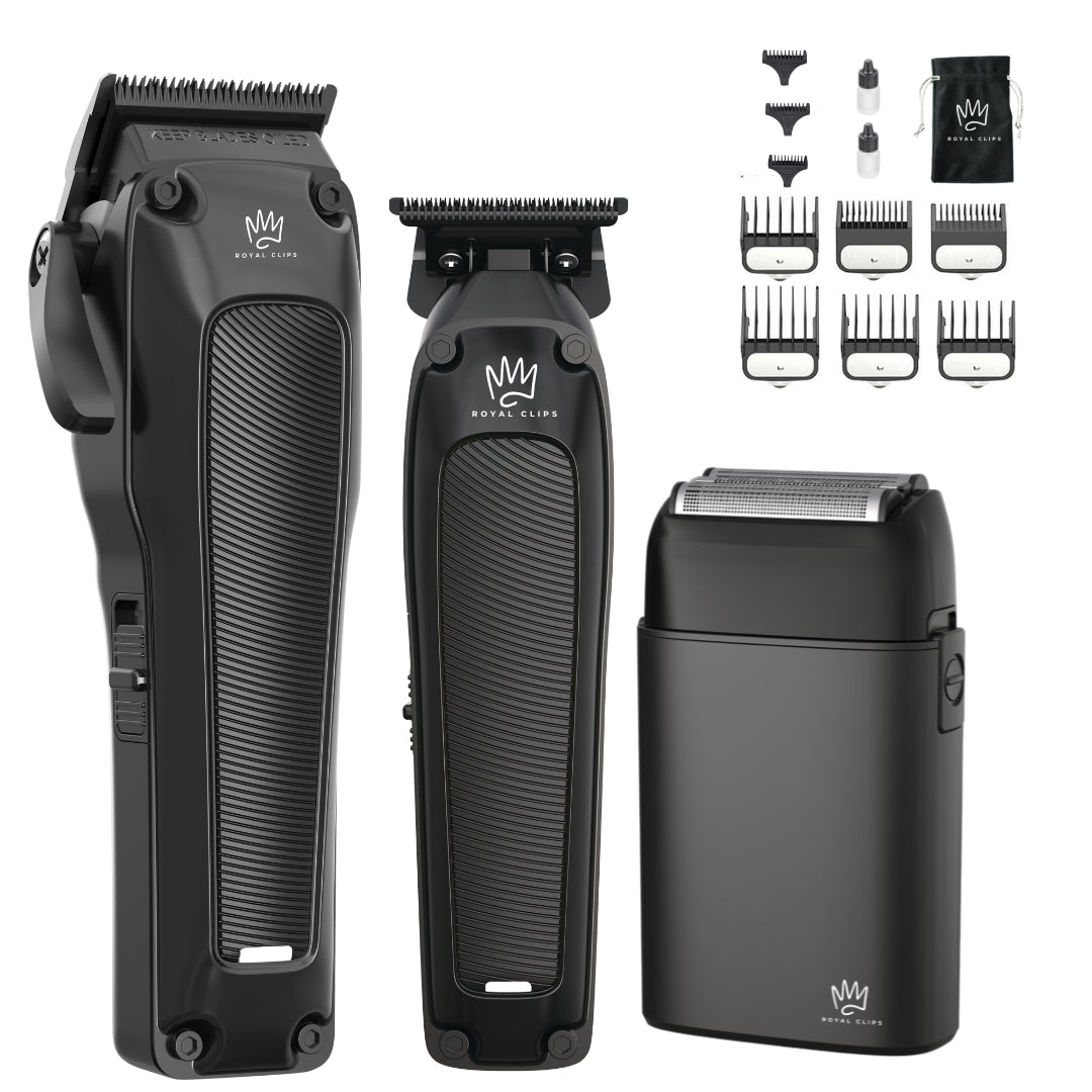 Fade Kit 2.0 (Pre - order: Ships By June 9th) - Royal Clips Hair Clippers, Barber Tools, Shaver, Gifts for men, hair trimmer, beard kit, beard shaver