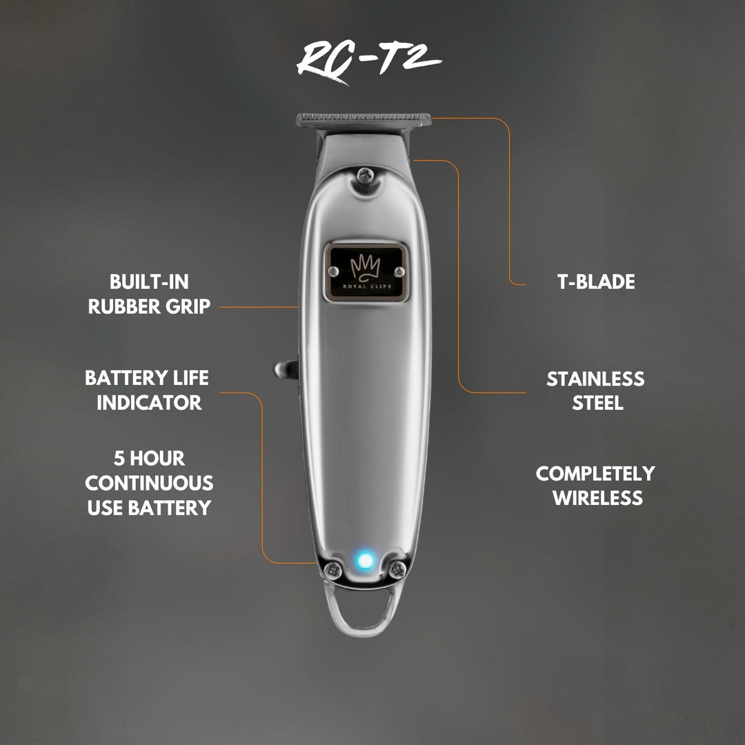 Fade Kit - Royal Clips Hair Clippers, Barber Tools, Shaver, Gifts for men, hair trimmer, beard kit, beard shaver