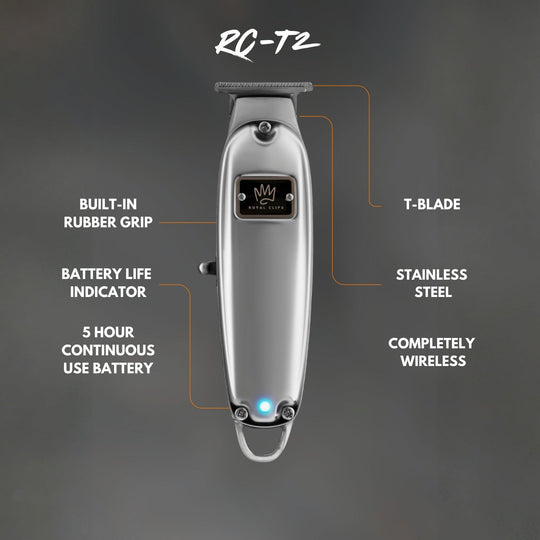 Fade Kit - Royal Clips Hair Clippers, Barber Tools, Shaver, Gifts for men, hair trimmer, beard kit, beard shaver