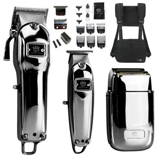 Fade Kit - Royal Clips Hair Clippers, Barber Tools, Shaver, Gifts for men, hair trimmer, beard kit, beard shaver