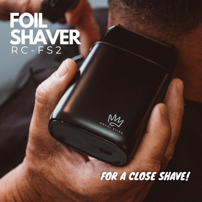 Foil Shaver (RC - FS2) - (Pre - order: Ships By June 9th) - Royal Clips Hair Clippers, Barber Tools, Shaver, Gifts for men, hair trimmer, beard kit, beard shaver