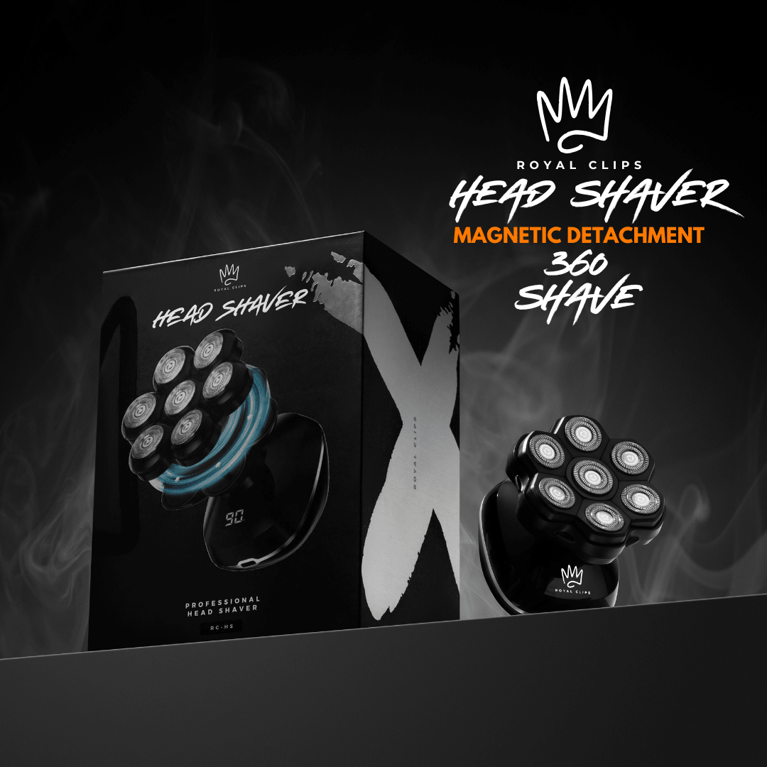 Head Shaver - Royal Clips Hair Clippers, Barber Tools, Shaver, Gifts for men, hair trimmer, beard kit, beard shaver