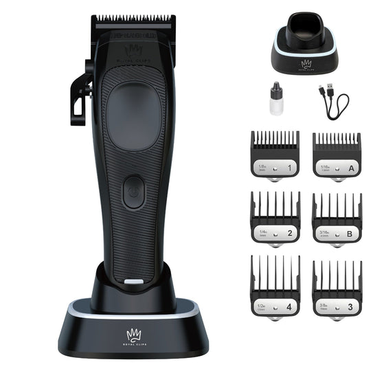 HYPERFADE - Hair Clipper - Royal Clips Hair Clippers, Barber Tools, Shaver, Gifts for men, hair trimmer, beard kit, beard shaver
