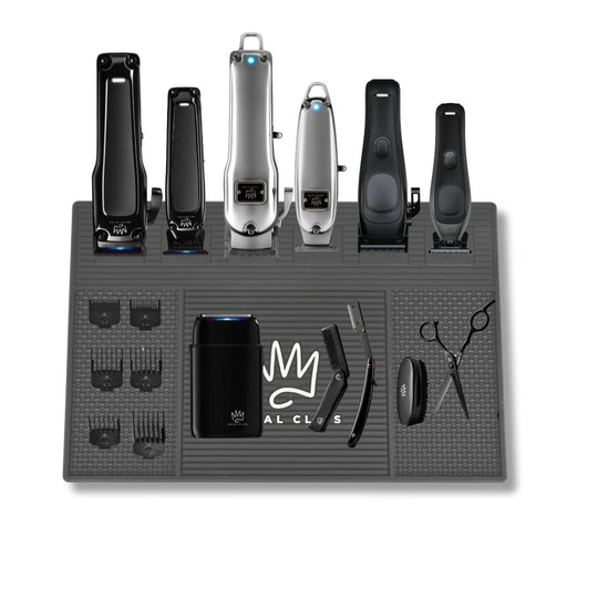 Magnetic Barber Mat - Royal Clips Hair Clippers, Barber Tools, Shaver, Gifts for men, hair trimmer, beard kit, beard shaver