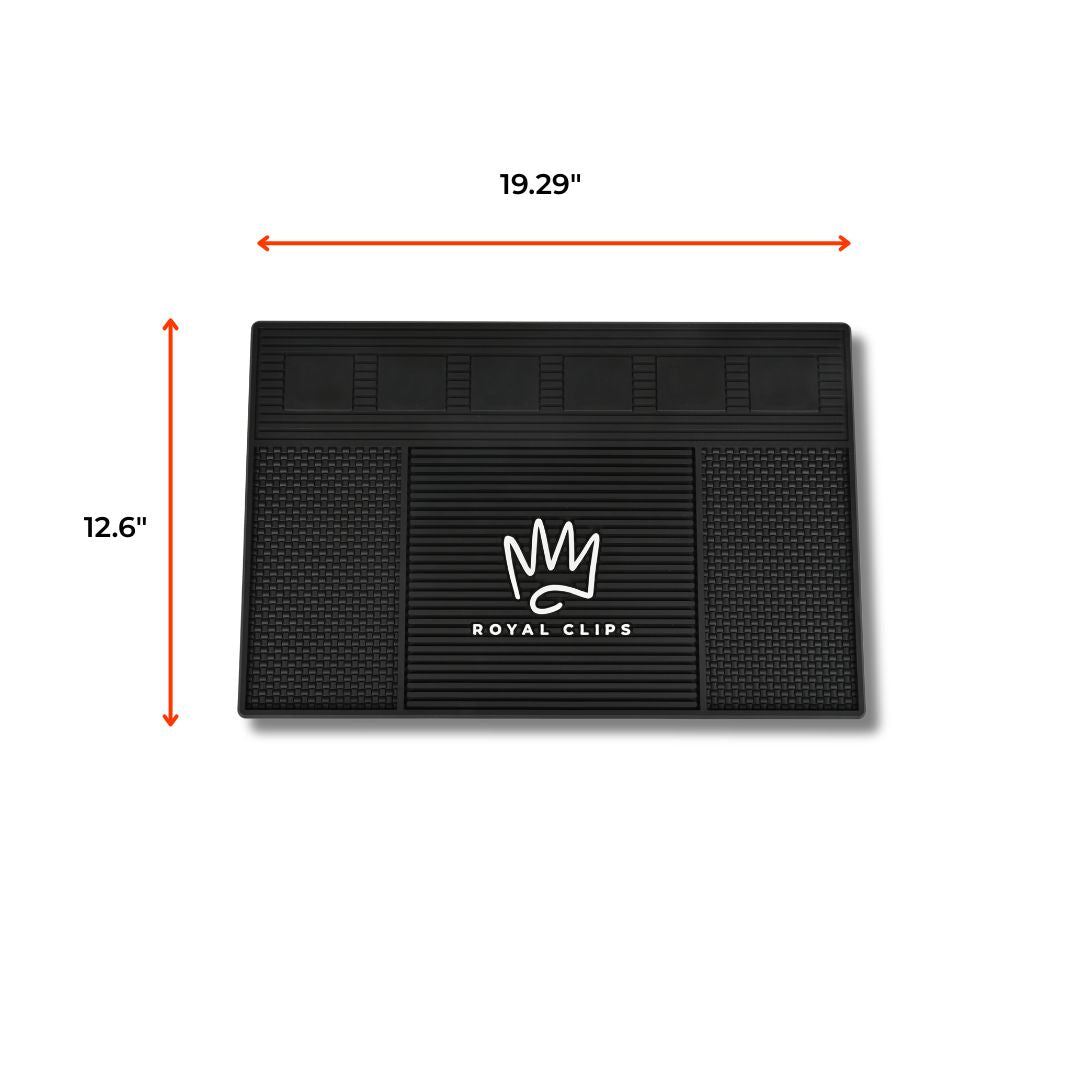 Magnetic Barber Mat - Royal Clips Hair Clippers, Barber Tools, Shaver, Gifts for men, hair trimmer, beard kit, beard shaver