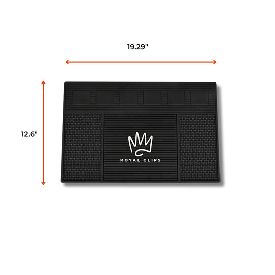 Magnetic Barber Mat - Royal Clips Hair Clippers, Barber Tools, Shaver, Gifts for men, hair trimmer, beard kit, beard shaver